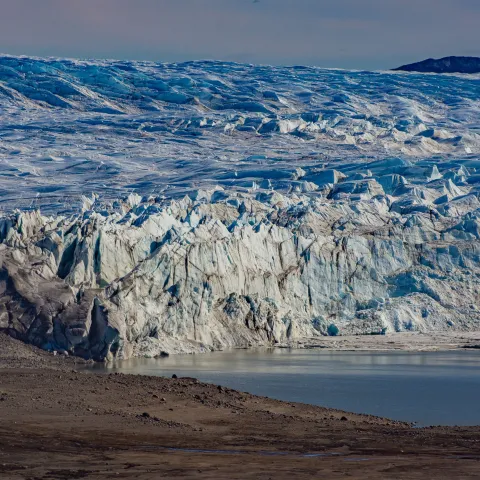 View of the Russell Glacier near Kangerlussuaq